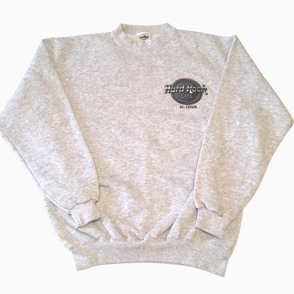 Hard Rock Cafe Sweatshirt St. Louis Medium Classic - Picture 1 of 4
